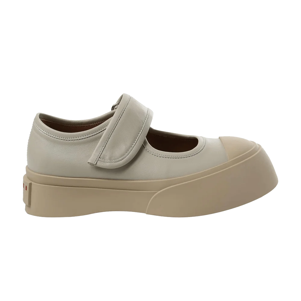 Krossovki-Marni-Wmns-Leather-Pablo-Mary-Jane-Tan
