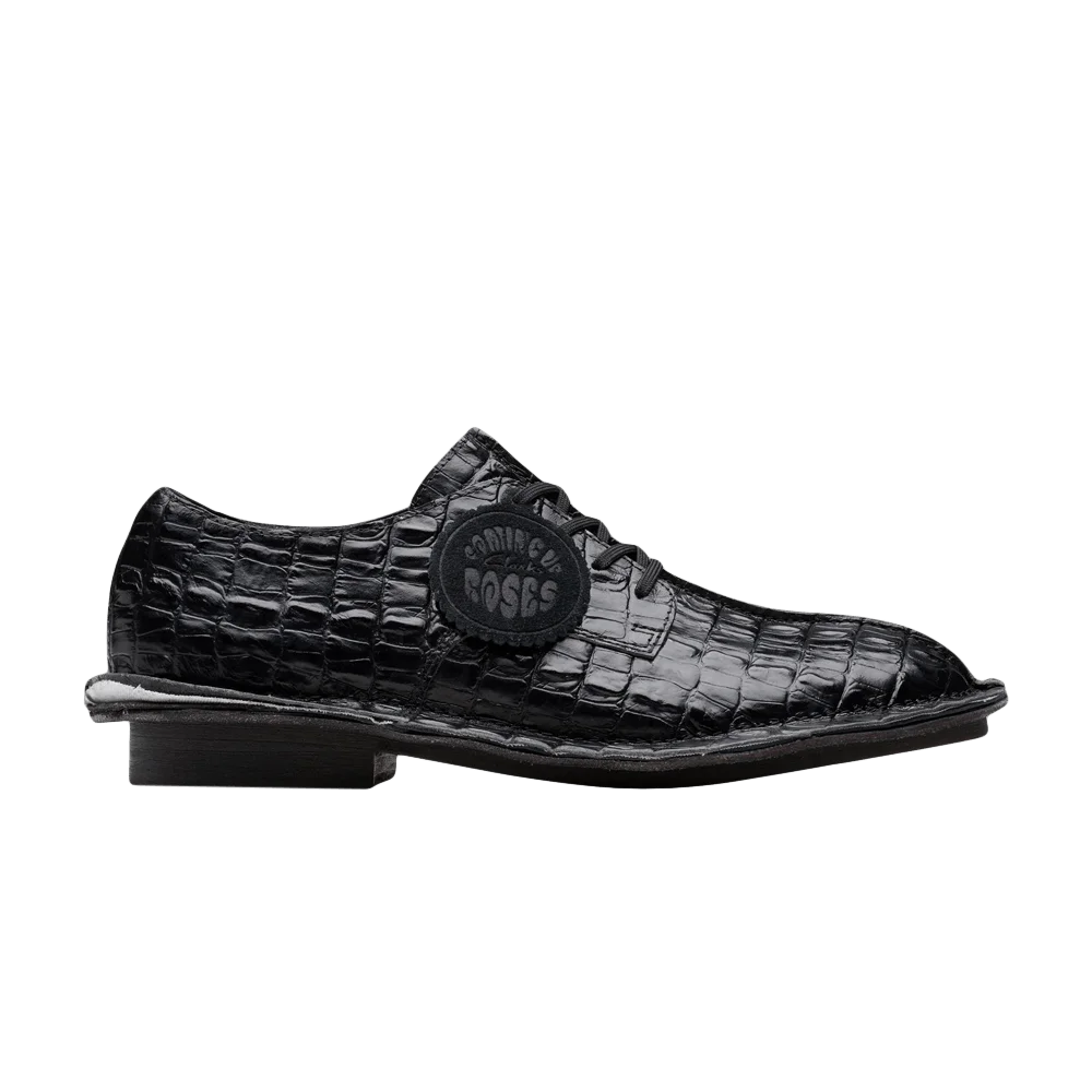Krossovki-Martine-Rose-x-Clarks-Wmns-Derby-Black-Croc