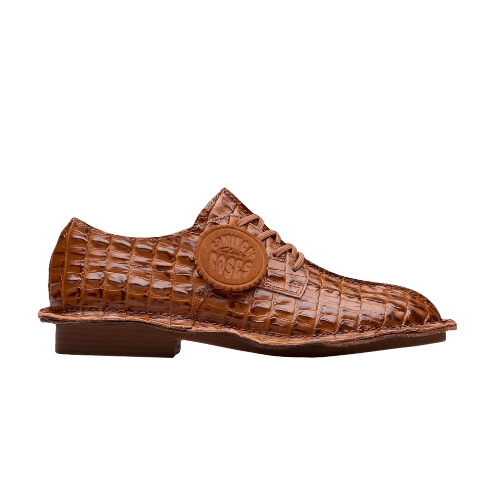 Krossovki-Martine-Rose-x-Clarks-Wmns-Derby-Tan-Croc