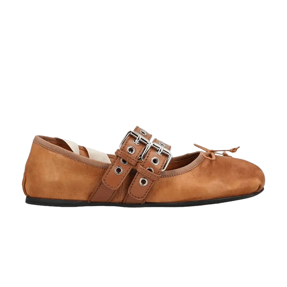 Krossovki-Miu-Miu-Wmns-Ballerina-Caramel