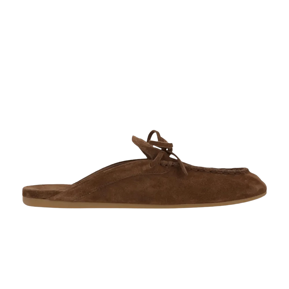 Krossovki-Miu-Miu-Wmns-Open-Heel-Suede-Loafer-Cacao