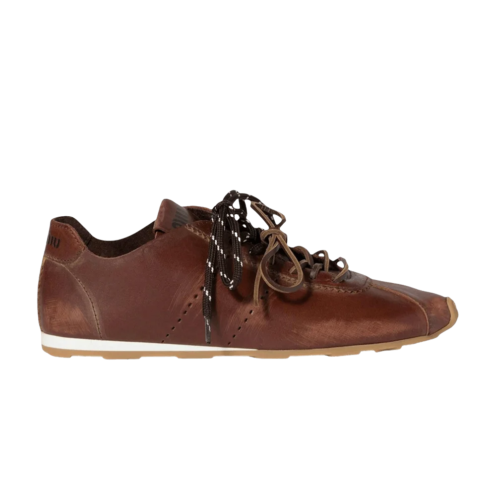 Krossovki-Miu-Miu-Wmns-Plume-Leather-Sneaker-Coffee