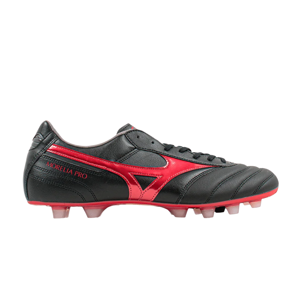 Krossovki-Mizuno-Morelia-II-Pro-FG-Black-Red