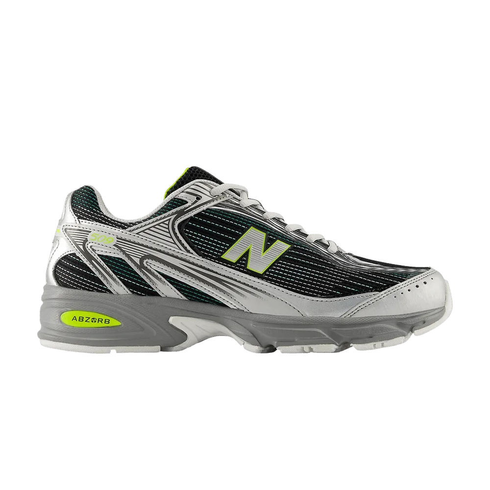 Krossovki-New-Balance-509-Silver-Metallic-Deep-End-Alkaline-Green