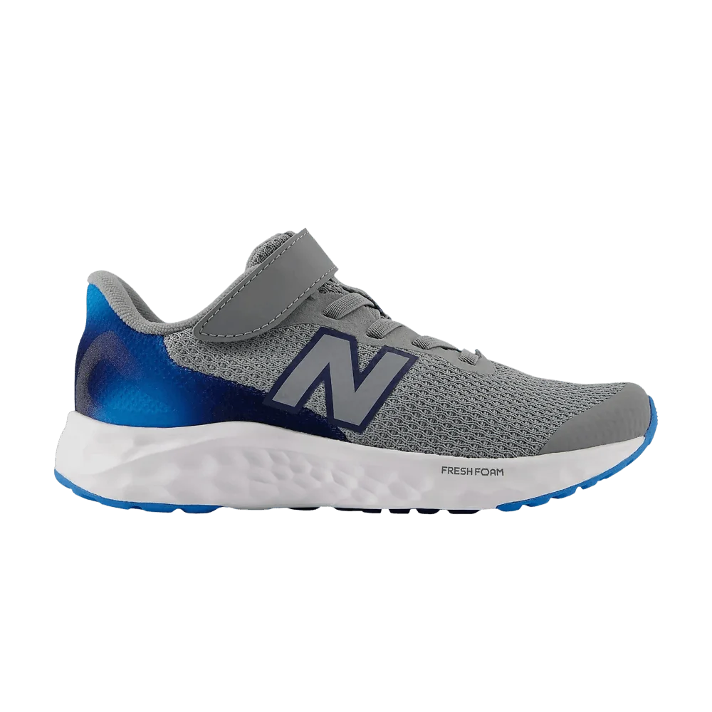 Krossovki-New-Balance-Fresh-Foam-Arishi-v4-Bungee-Lace-Little-Kid-Slate-Grey