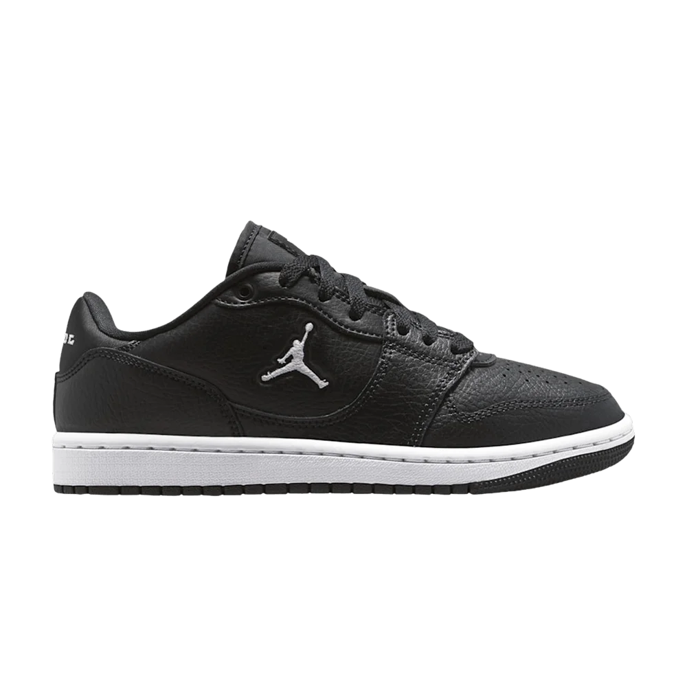 Krossovki-Nike-Court-Connect-Low-GS-Black-White