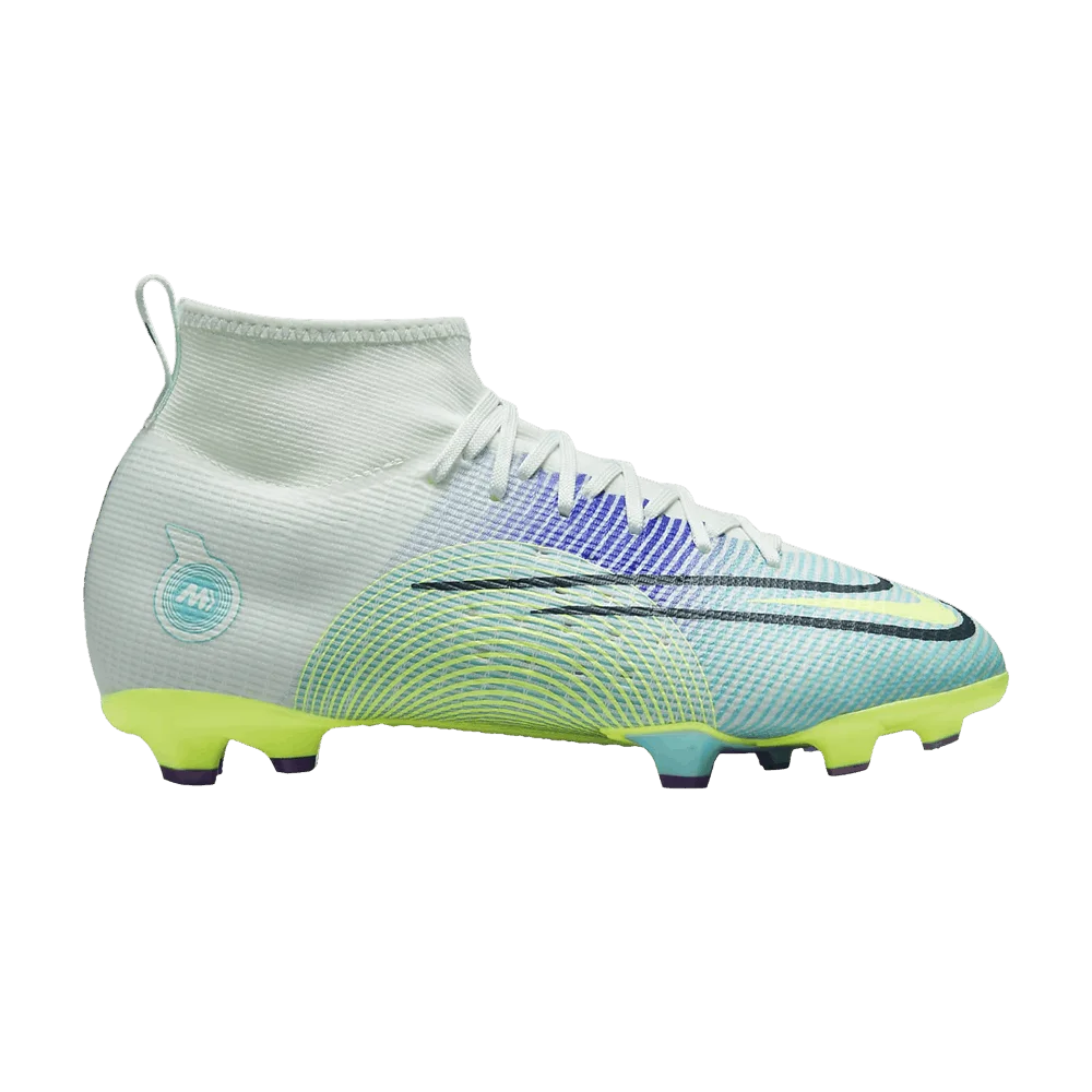 Krossovki-Nike-Mercurial-Superfly-8-Pro-FG-GS-Dream-Speed-Barely-Green-Electro-Purple