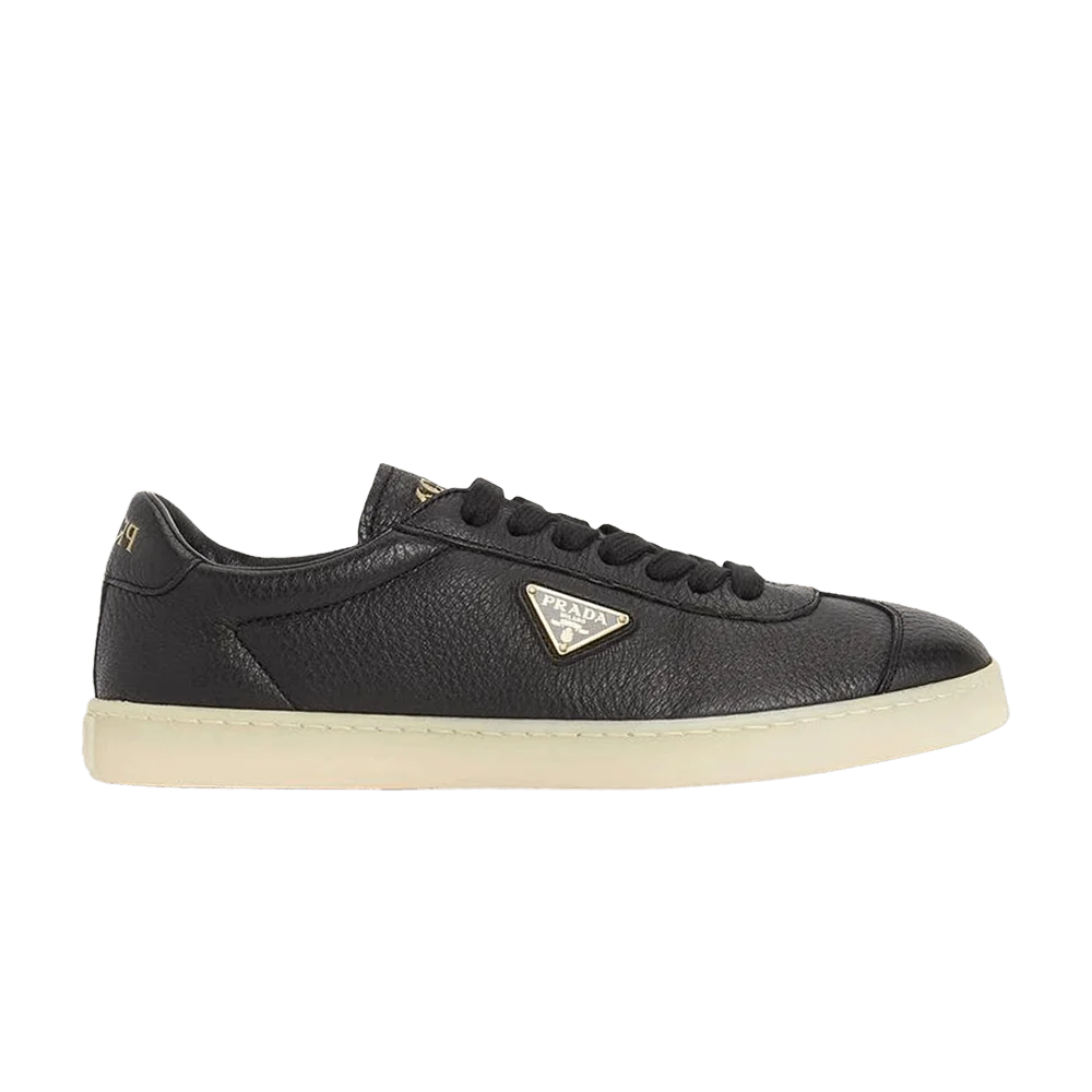 Krossovki-Prada-Deerskin-Leather-Sneaker-Black