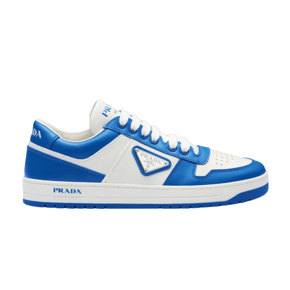 Krossovki-Prada-Wmns-Downtown-Leather-Cobalt-Blue
