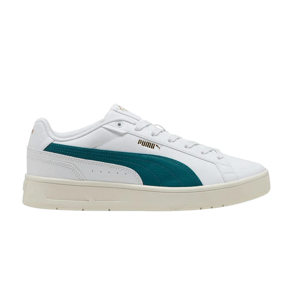 Krossovki-Puma-Court-Classico-White-Green