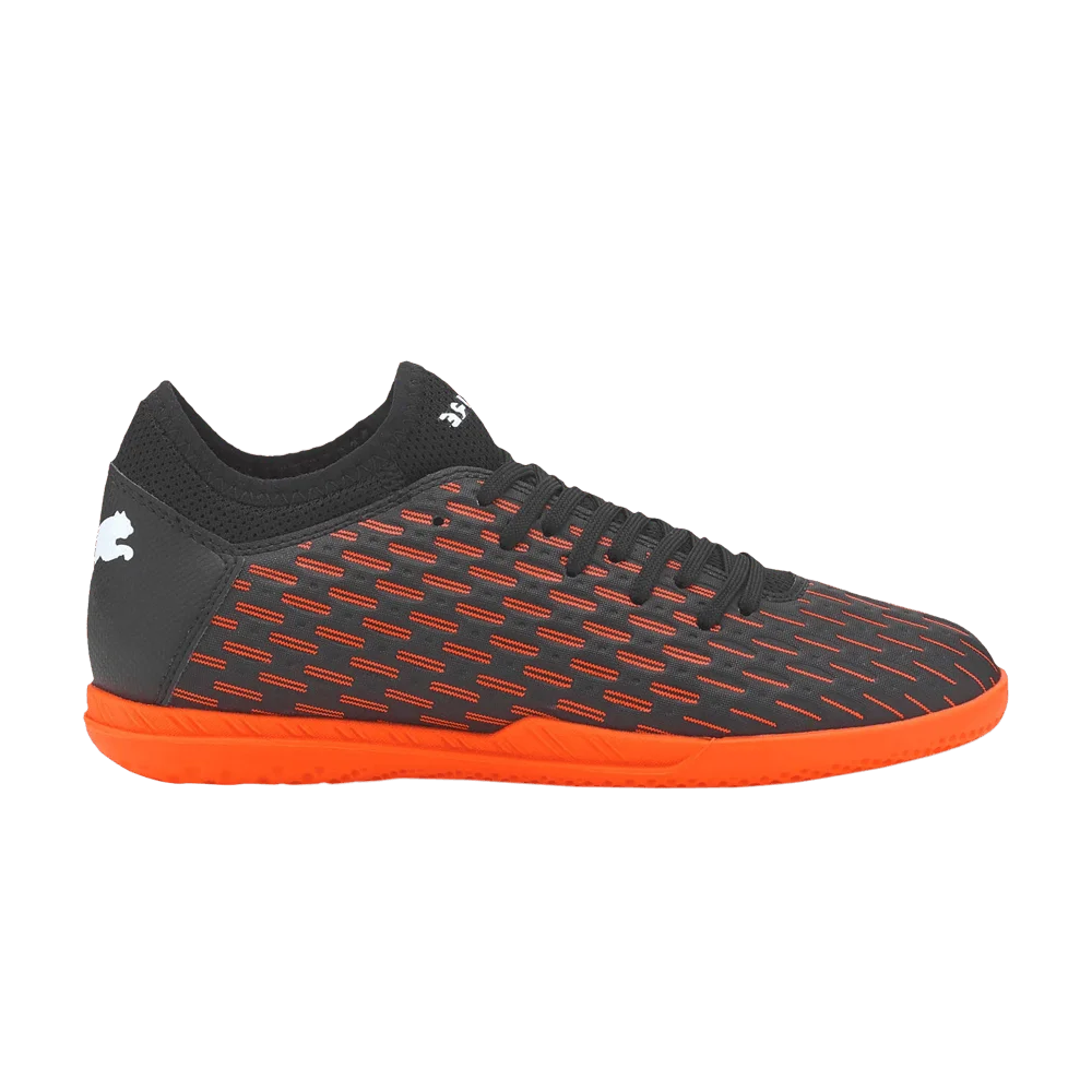 Krossovki-Puma-Future-6.4-IT-Jr-Black-Shocking-Orange