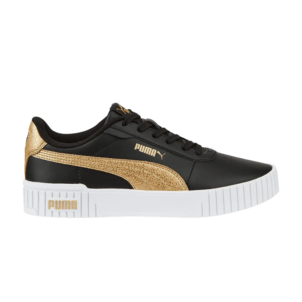 Krossovki-Puma-Wmns-Carina-2.0-Black-Team-Gold