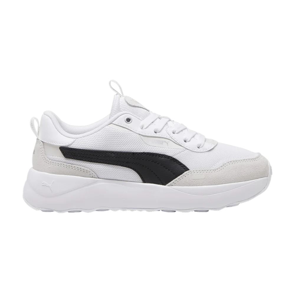 Krossovki-Puma-Wmns-Runtamed-Platform-White-Black