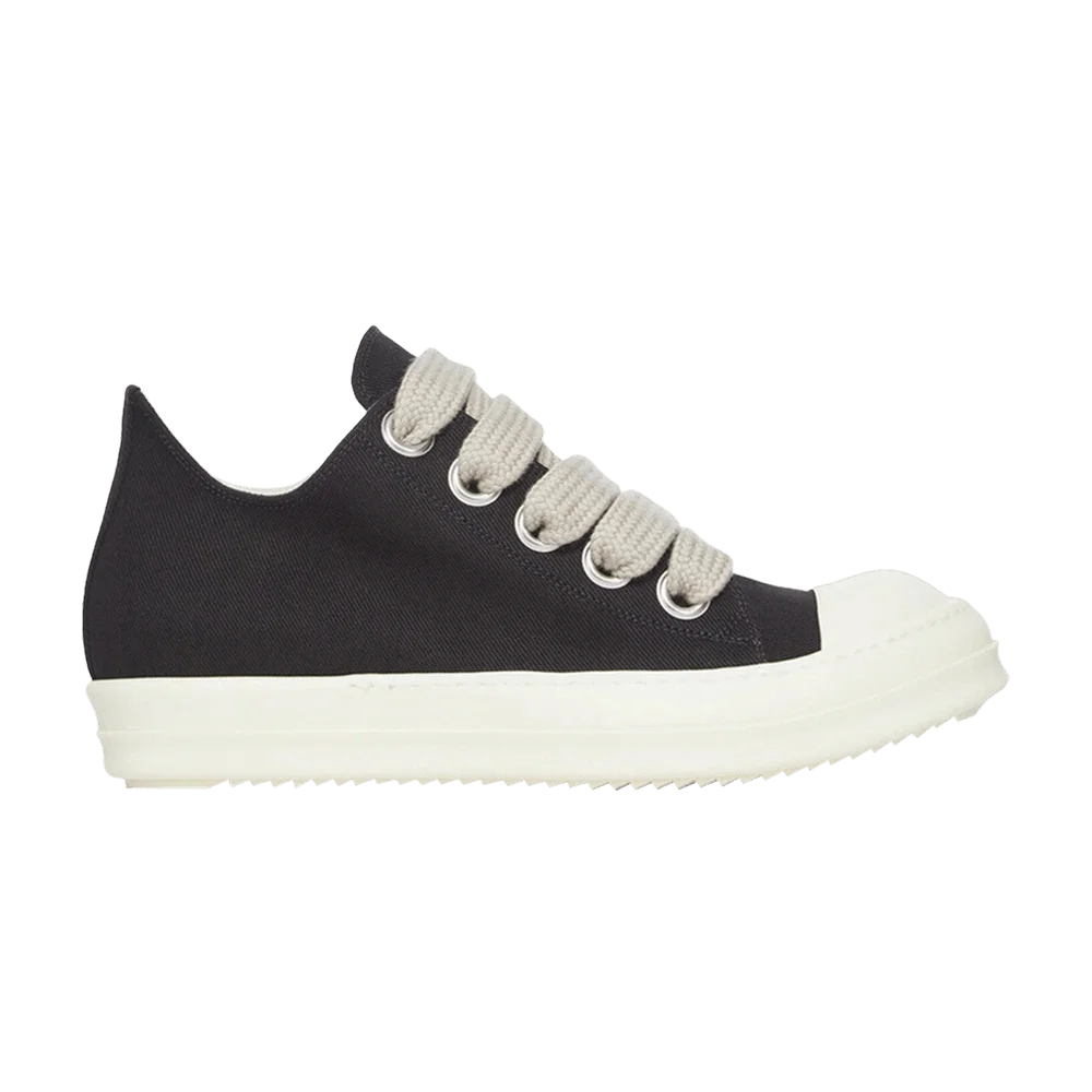 Krossovki-Rick-Owens-DRKSHDW-Jumbolace-Low-Sneaker-Black-Milk