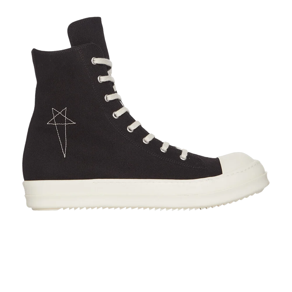 Krossovki-Rick-Owens-DRKSHDW-Pentagram-High-Black-Pearl-Milk