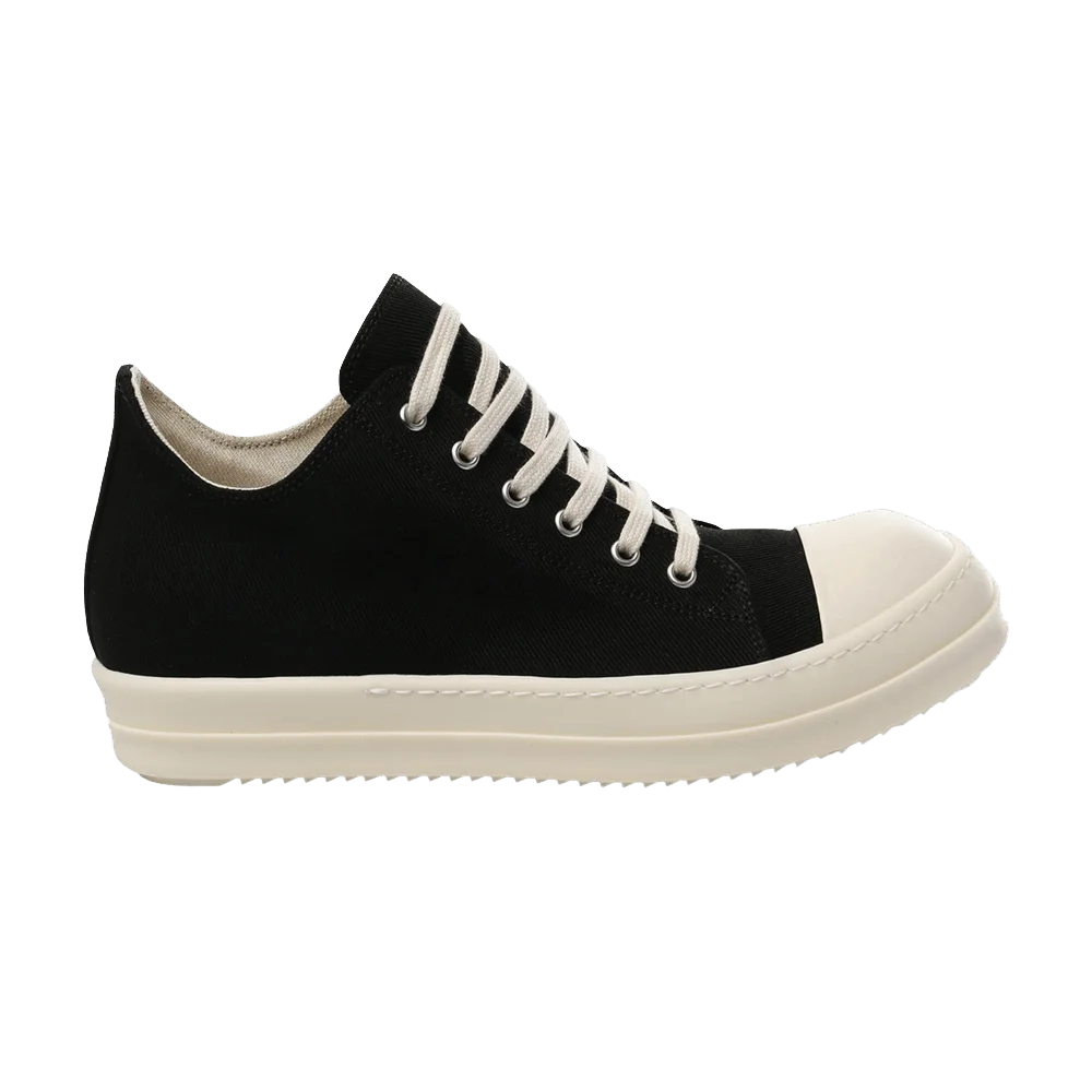Krossovki-Rick-Owens-DRKSHDW-Scarpe-Denim-Low-Black-Milk