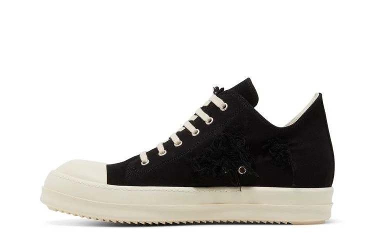 Krossovki-Rick-Owens-DRKSHDW-Strobe-Cotton-Denim-Slashed-Low-Black-Milk-2