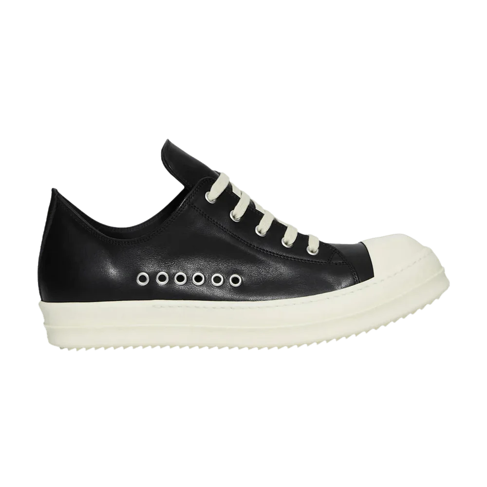 Krossovki-Rick-Owens-Temple-Extreme-Low-Sneaks-Black-Milk