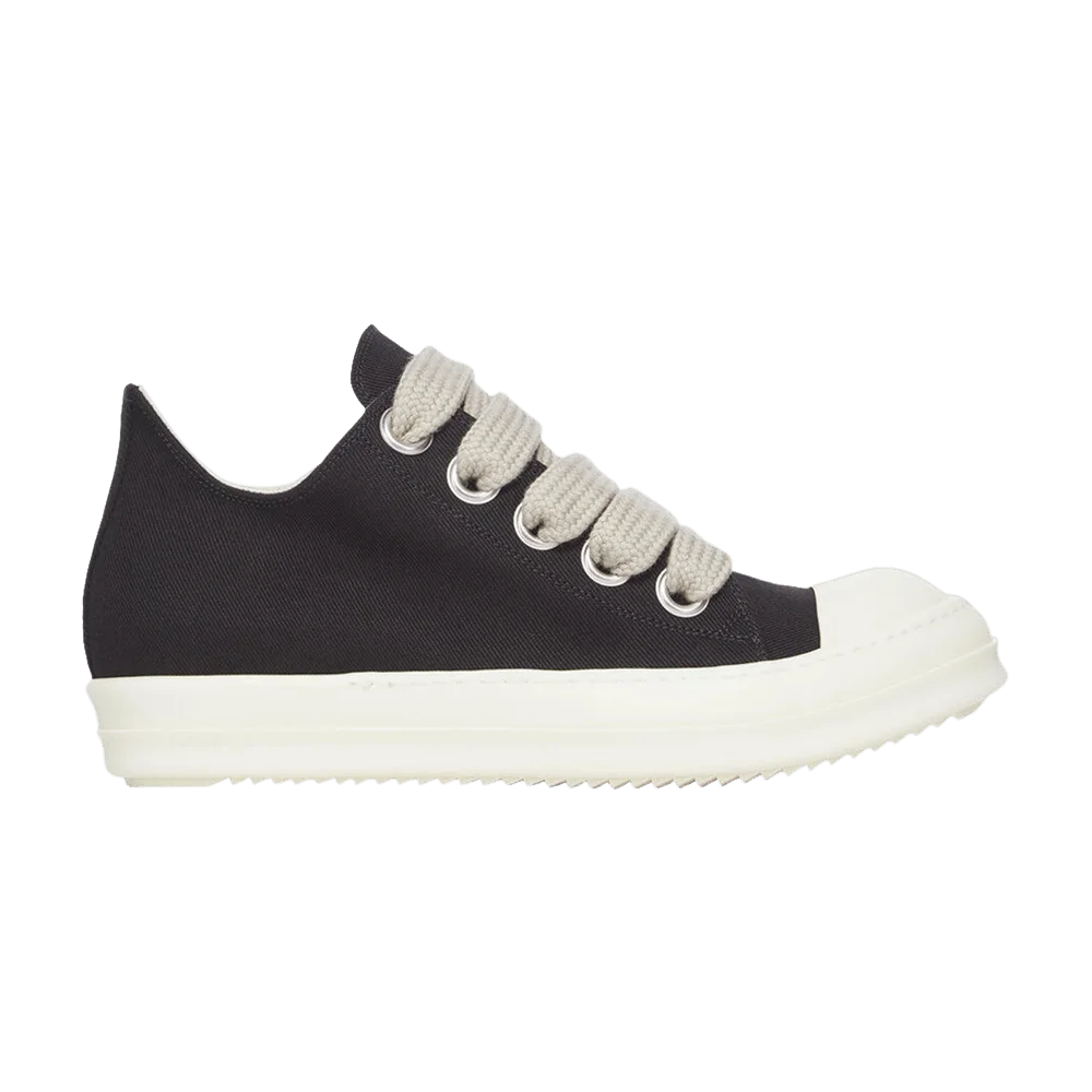 Krossovki-Rick-Owens-Wmns-DRKSHDW-Scarpe-Denim-Jumbolace-Low-Black-Milk