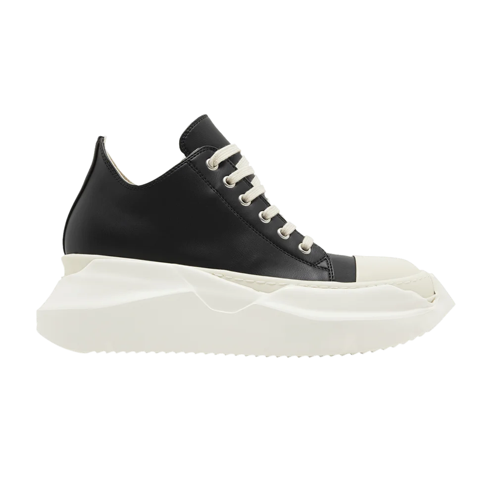 Krossovki-Rick-Owens-Wmns-DRKSHDW-Strobe-Leather-Abstract-Low-Black-Milk