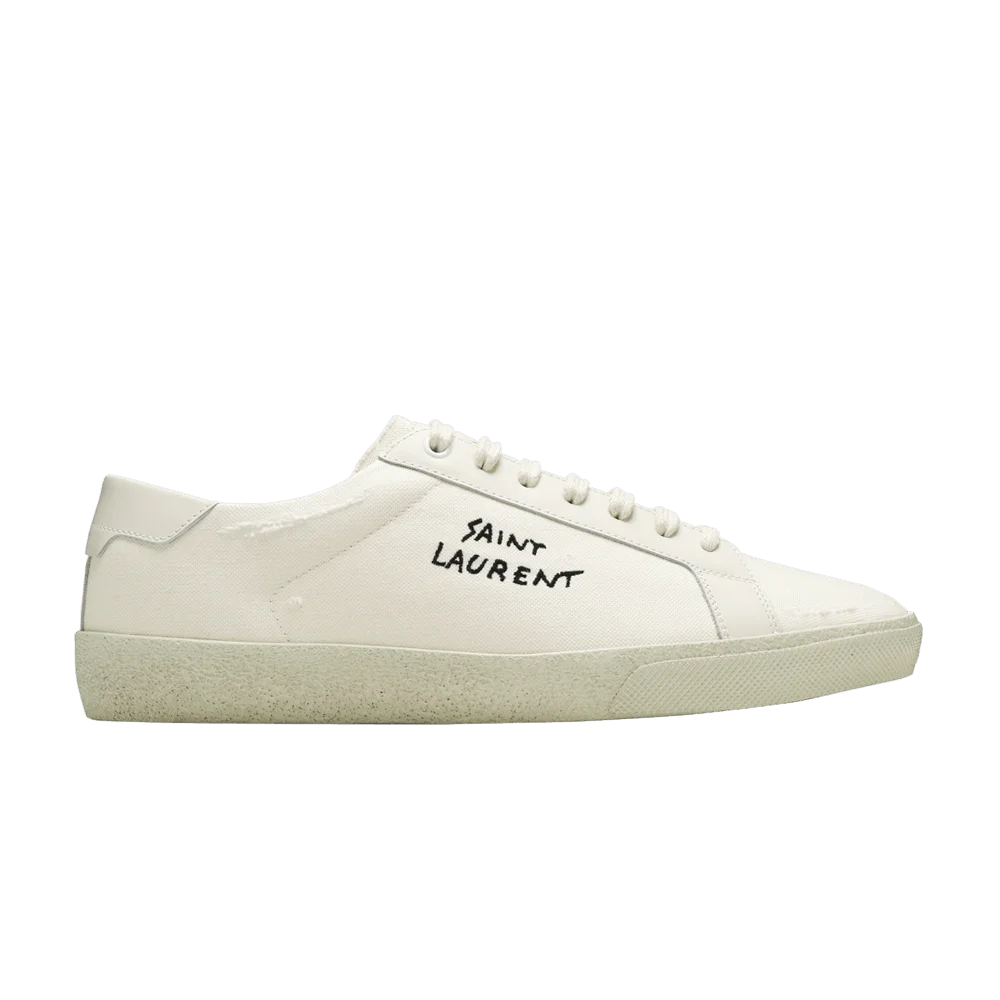 Krossovki-Saint-Laurent-Court-Classic-SL-06-Cream
