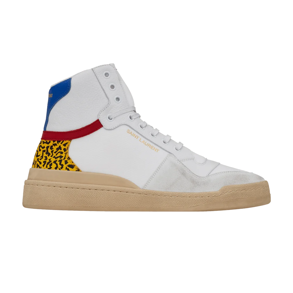 Krossovki-Saint-Laurent-SL-24-Mid-White-Leopard