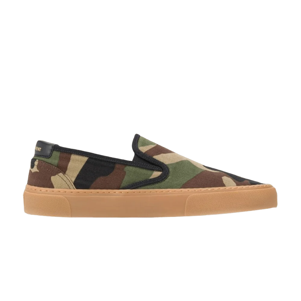 Krossovki-Saint-Laurent-Venice-Slip-On-Camo