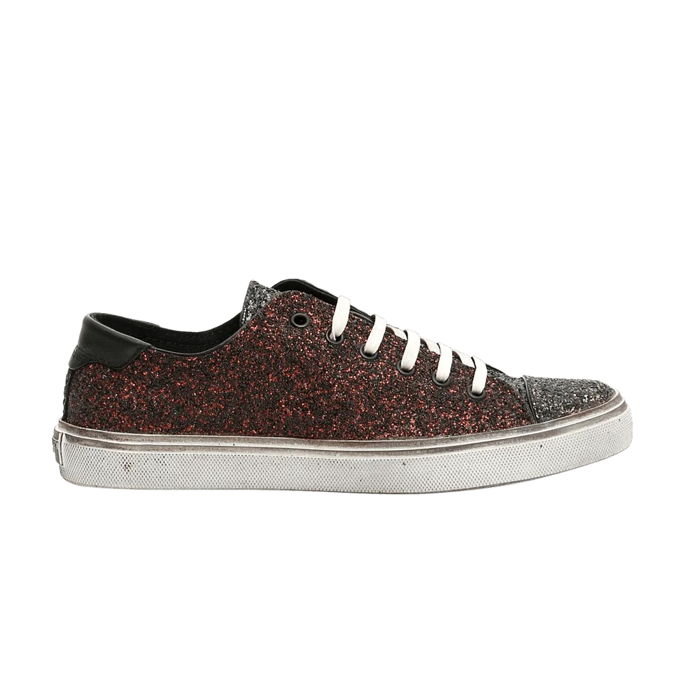 Krossovki-Saint-Laurent-Wmns-Bedford-Low-Glitter-Midnight