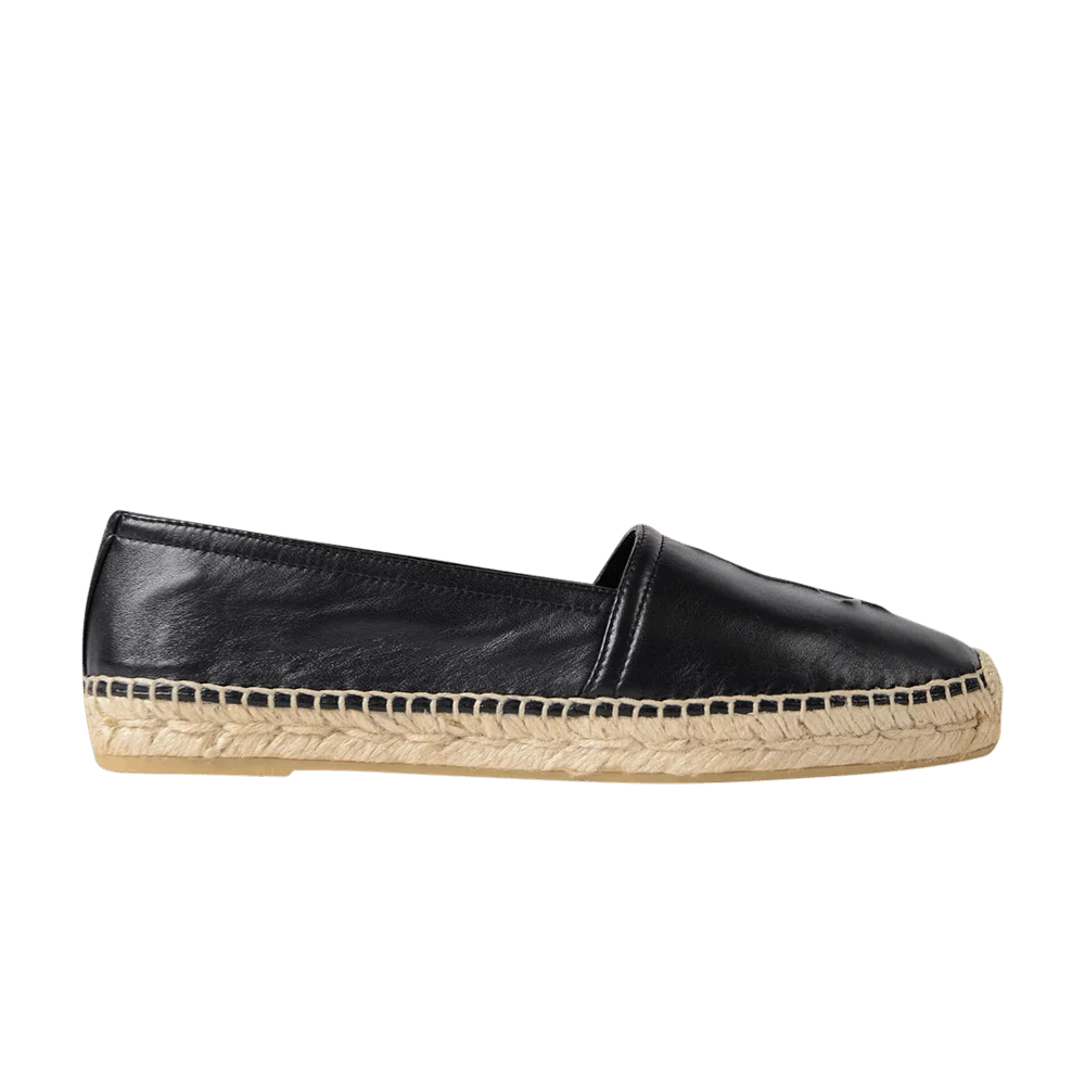 Krossovki-Saint-Laurent-Wmns-Espadrille-Logo-Black