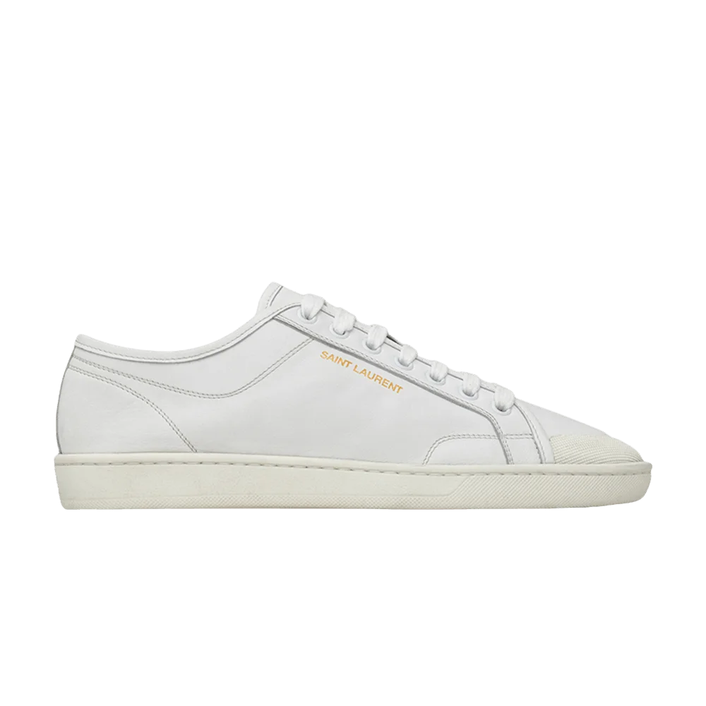 Krossovki-Saint-Laurent-Wmns-Gym-Sneaker-White