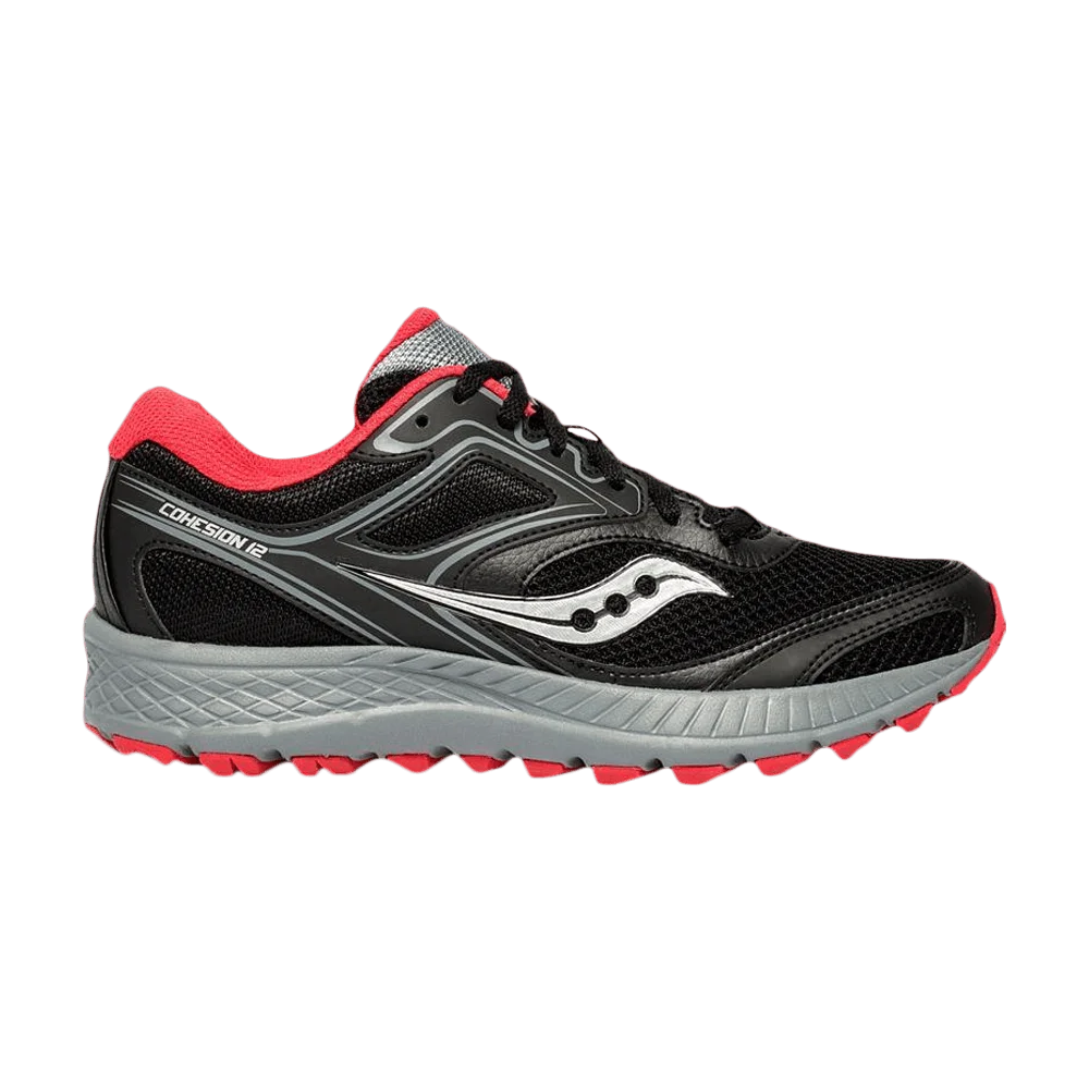Krossovki-Saucony-Wmns-Cohesion-TR12-Black-Hibiscus
