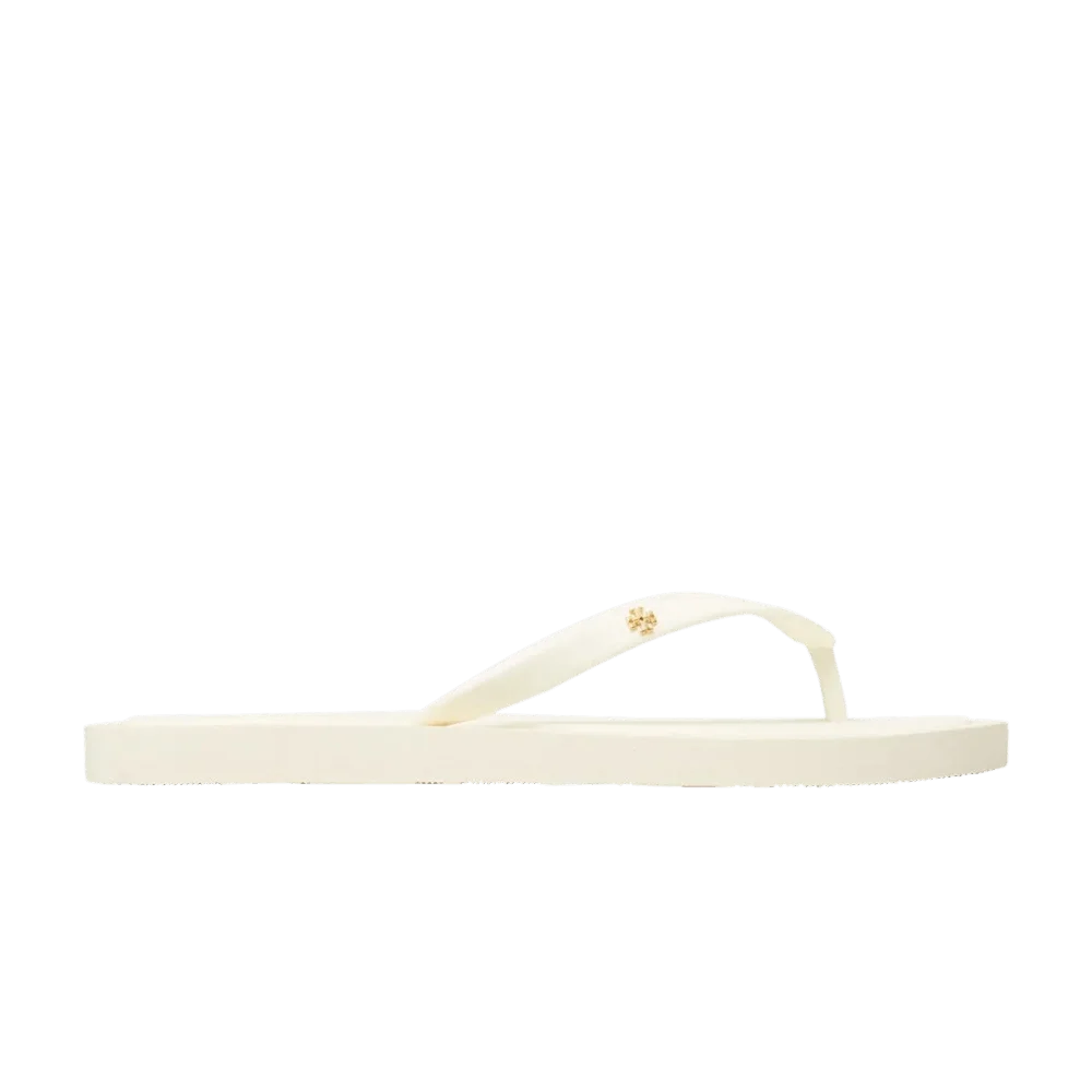 Krossovki-Tory-Burch-Wmns-Kira-Padded-Flip-Flop-Ivory-Gold