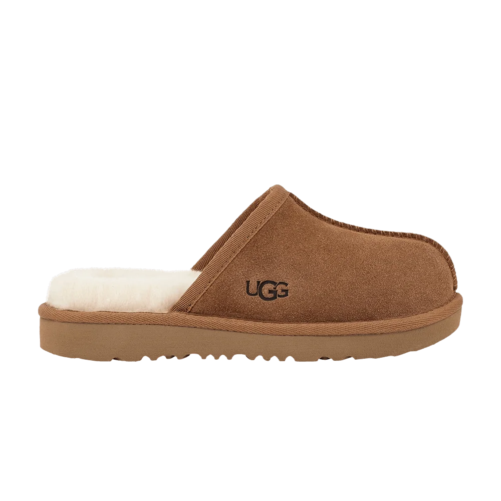Krossovki-UGG-Keegan-Slipper-Kids-Chestnut