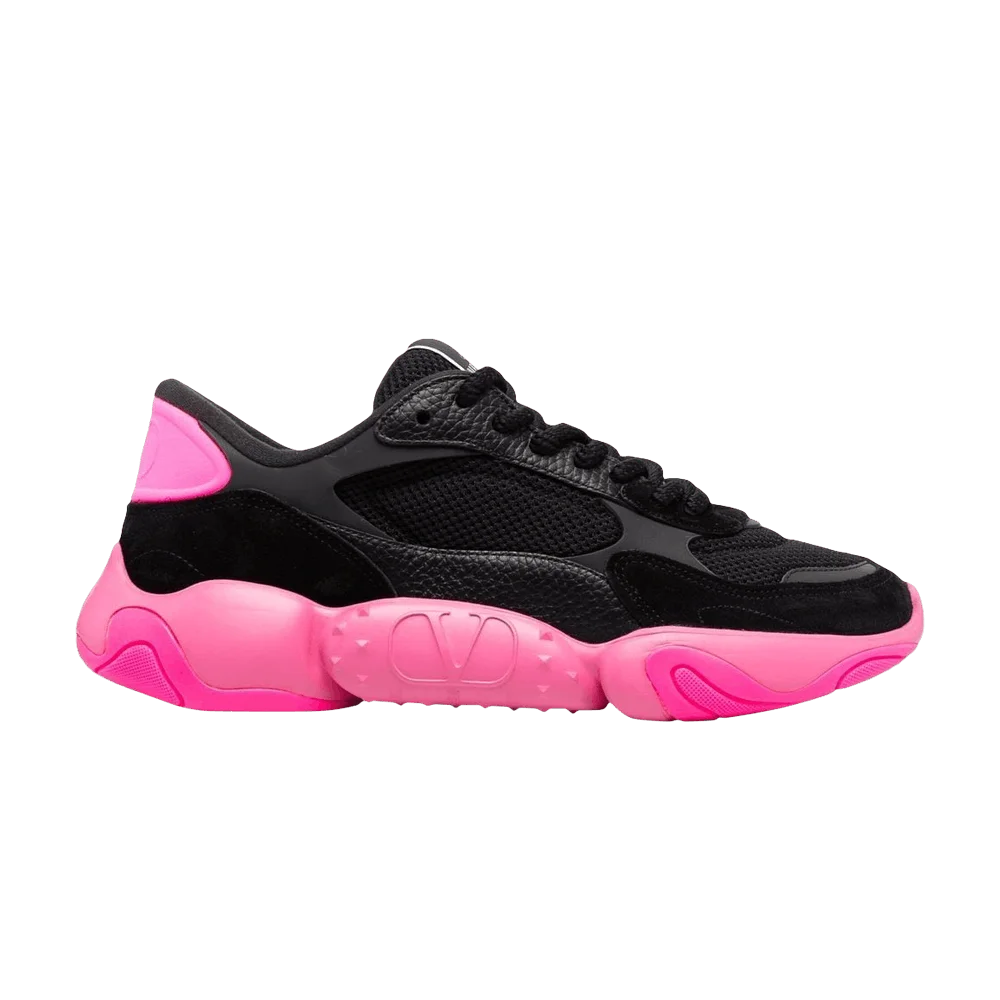 Krossovki-Valentino-Bubbleback-Sneaker-Black-Pink