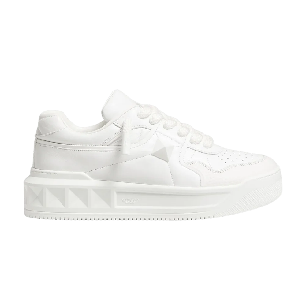 Krossovki-Valentino-Garavani-One-Stud-Xl-Sneaker-White
