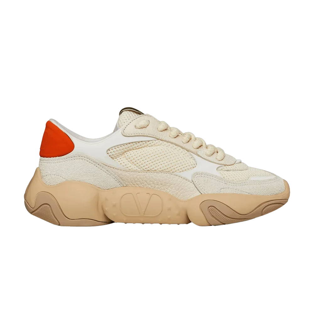 Krossovki-Valentino-Wmns-Bubbleback-Cream-Orange