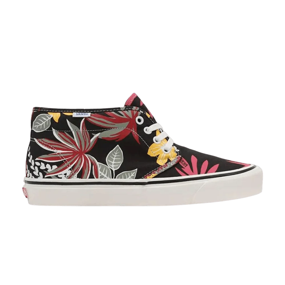 Krossovki-Vans-Chukka-49-DX-Floral-Black-Red