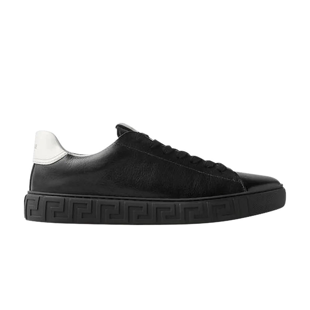 Krossovki-Versace-Greca-Black-White