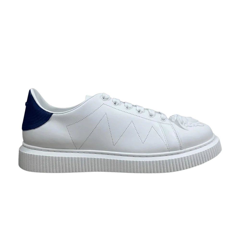 Krossovki-Versace-Medusa-Low-White-Navy