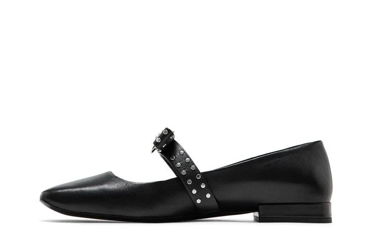 Krossovki-Versace-Wmns-Gianni-Ribbon-Studded-Ballerinas-Black-2
