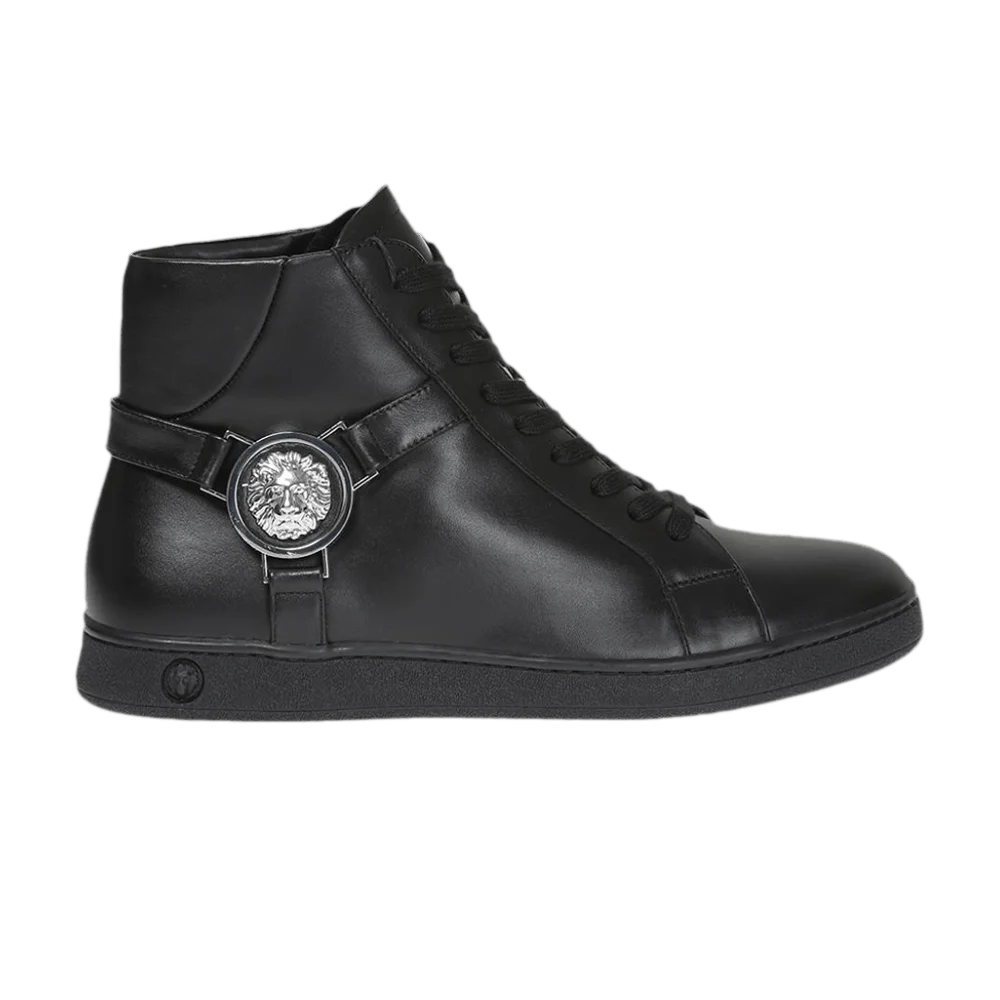 Krossovki-Versace-Wmns-Versus-High-Black-Nickel