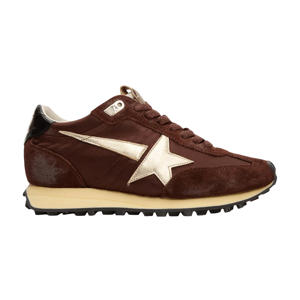Krossovki-Wmns-Golden-Goose-Running-Marathon-Brown-Platinum