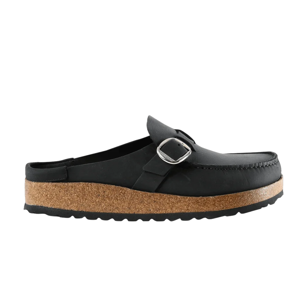 Sabo-Birkenstock-Wmns-Buckley-Oiled-Leather-Sandal-Black