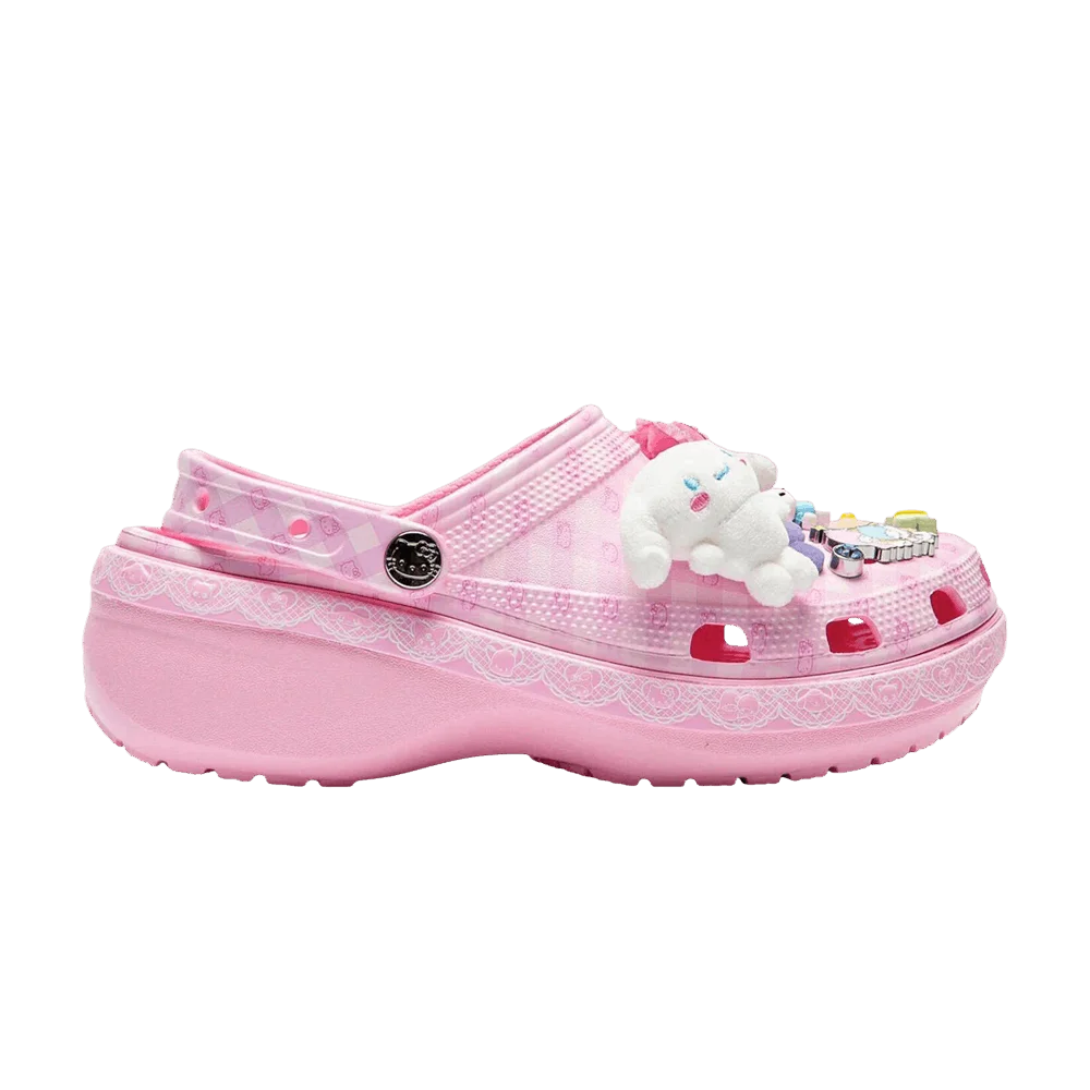 Sabo-Hello-Kitty-x-Crocs-Wmns-Platform-Clog-Pastel-Pink