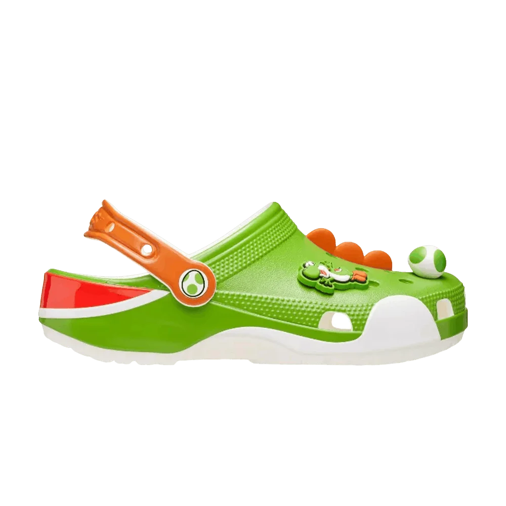 Sabo-Yoshi-x-Crocs-Classic-Clog-Green-White