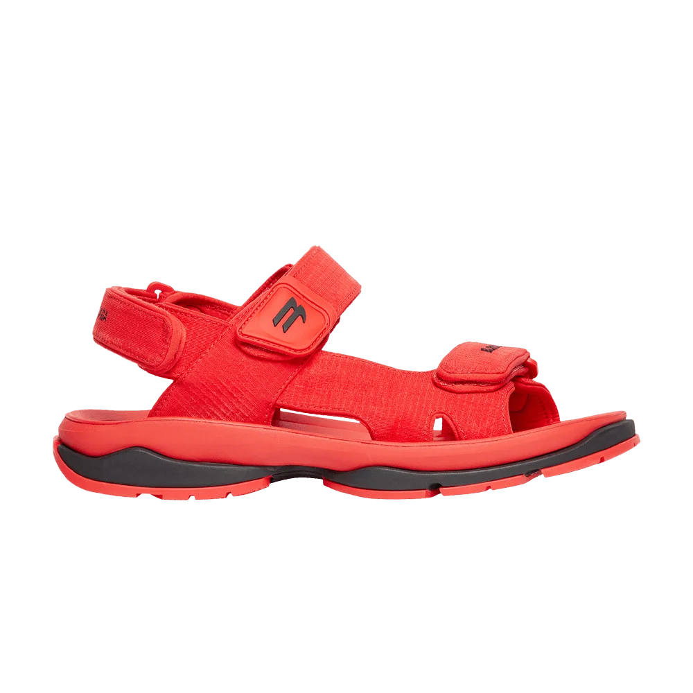 Sandalii-Balenciaga-Tourist-Sandal-Red
