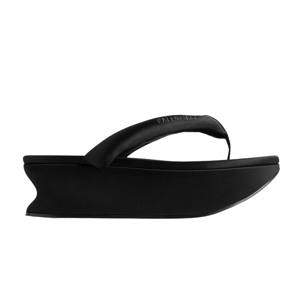 Sandalii-Balenciaga-Wmns-Gaeta-Thong-Sandal-Black