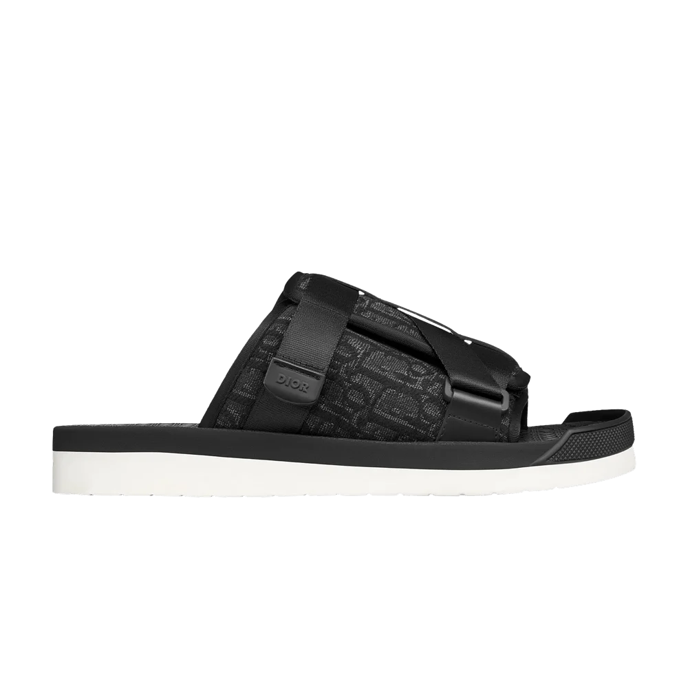 Sandalii-Dior-Alpha-Sandal-Dior-Oblique-Black-White