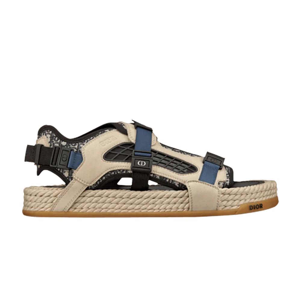 Sandalii-Dior-Atlas-Sandal-Dior-Oblique-Beige
