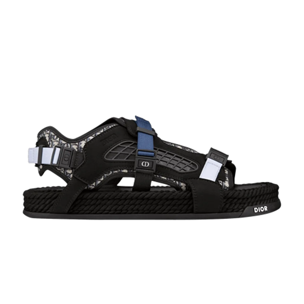Sandalii-Dior-Atlas-Sandal-Dior-Oblique-Black